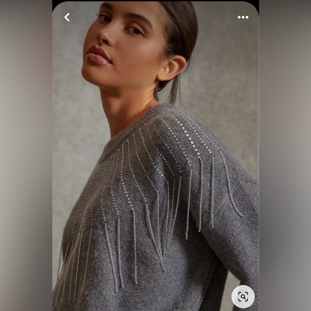 - Zara knit  fency sweater